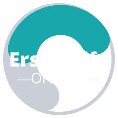 Logo von ErsteHilfe Ortenau, das kreative grafische Elemente und eine ansprechende Farbpalette verwendet, um die Identität darzustellen.